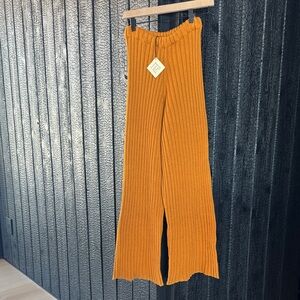 Baserange NWT Cotton Knit flare Pants_Small